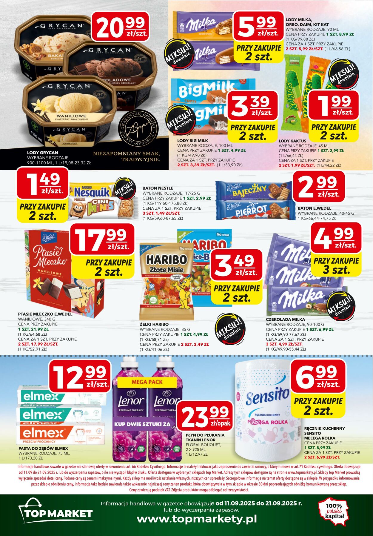 Gazetka Top Market 11.09.2025 - 21.09.2025