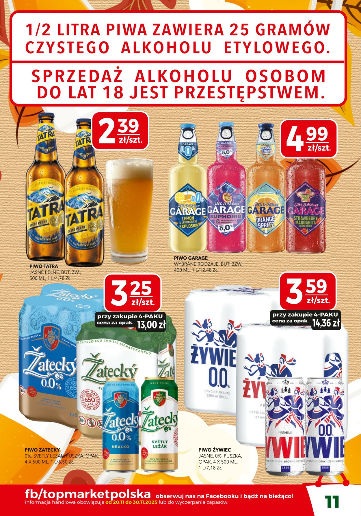 Gazetka Top Market 20.11.2025 - 30.11.2025