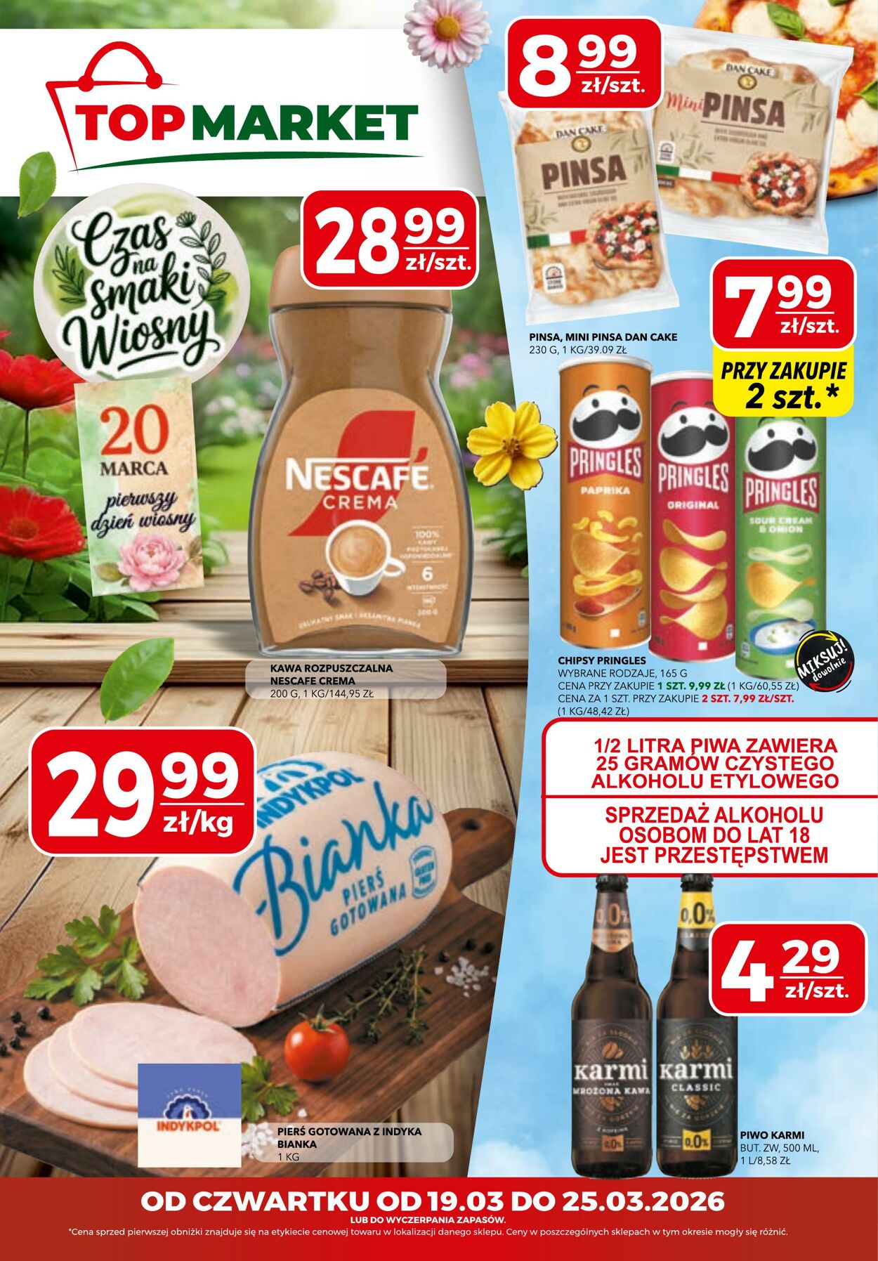 Gazetka Top Market 17.03.2026 - 25.03.2026