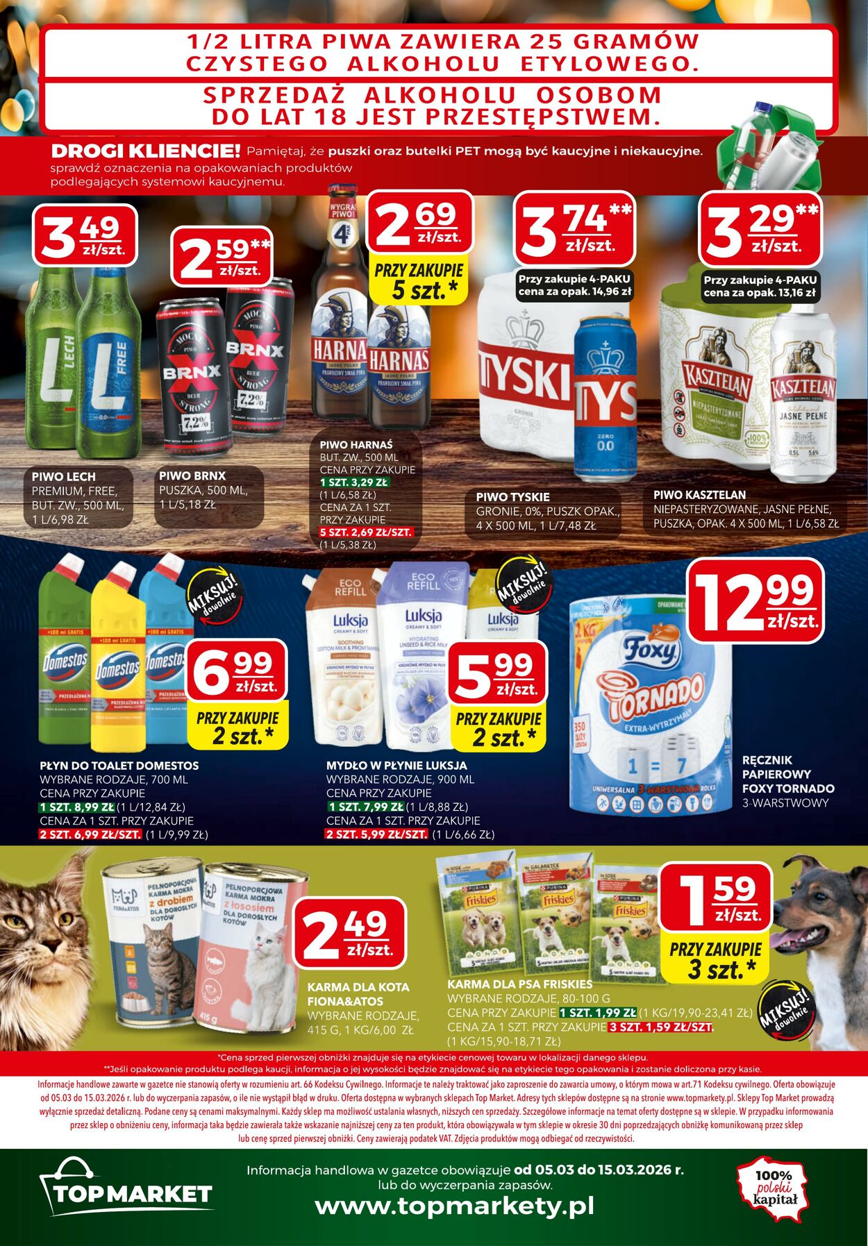 Gazetka Top Market 05.03.2026 - 13.03.2026