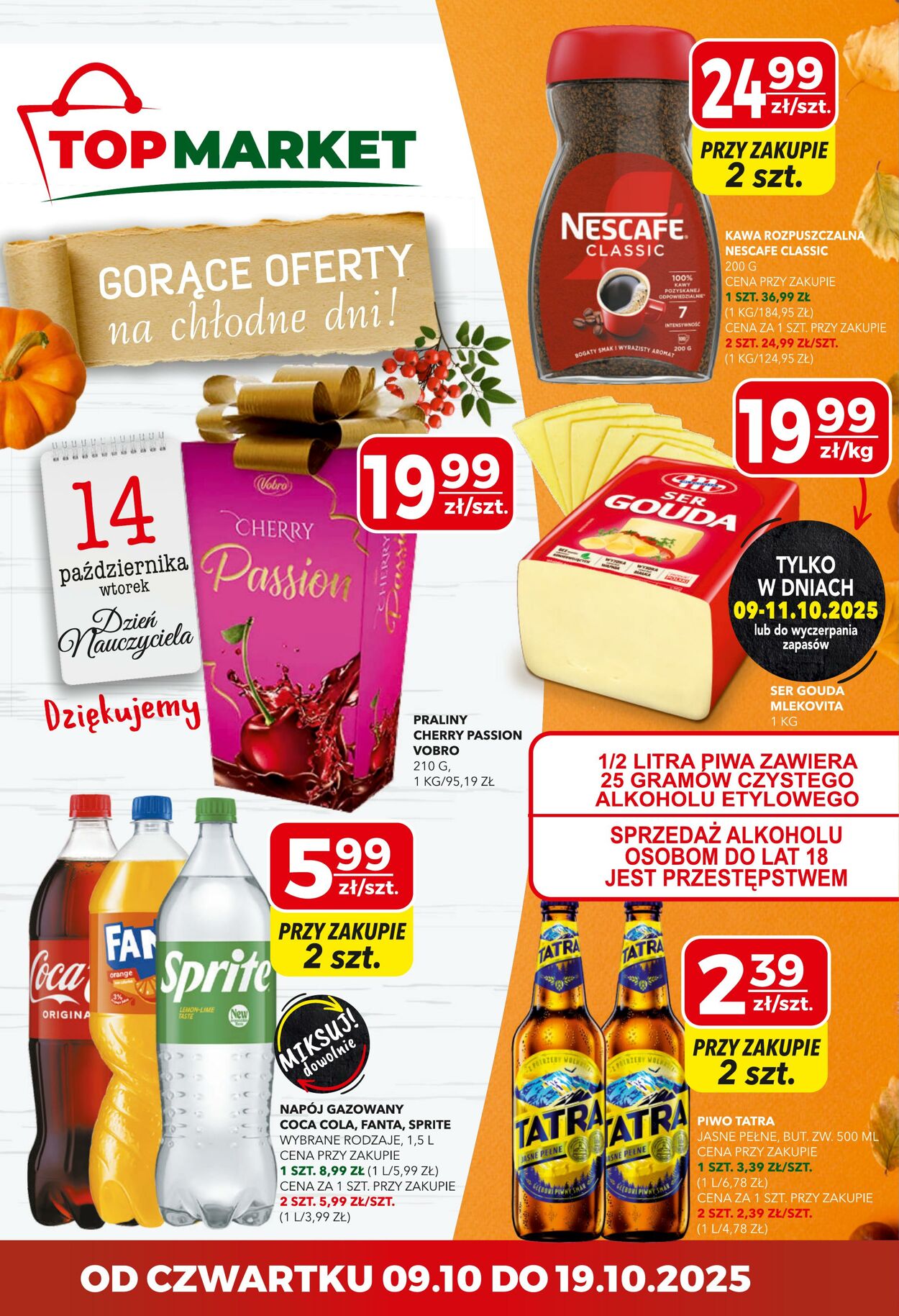 Gazetka Top Market 09.10.2025 - 19.10.2025