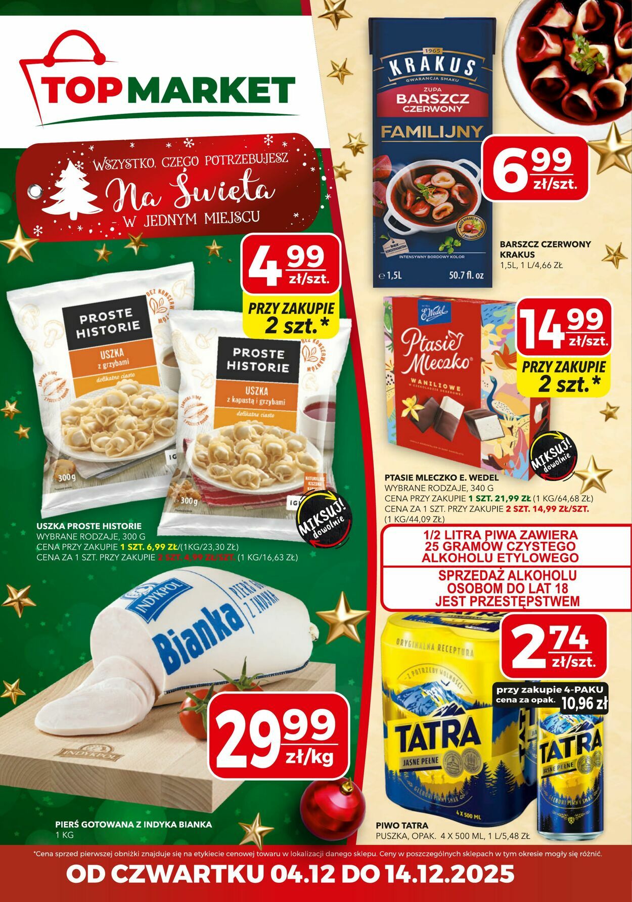 Gazetka Top Market 04.12.2025 - 14.12.2025