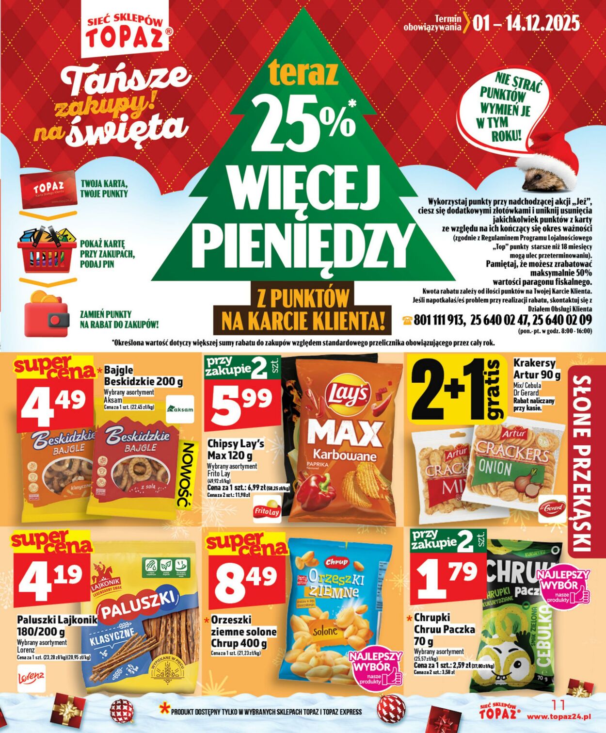 Gazetka Topaz 11.12.2025 - 17.12.2025