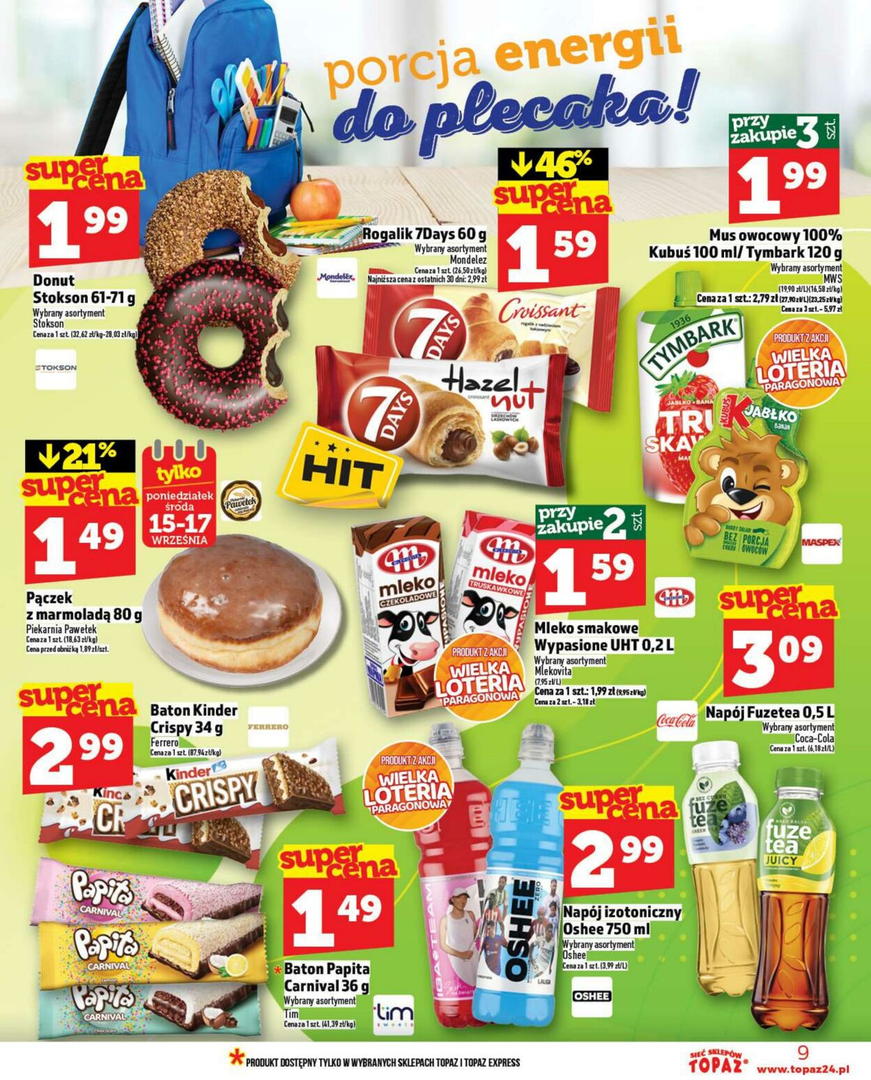 Gazetka Topaz 11.09.2025 - 17.09.2025