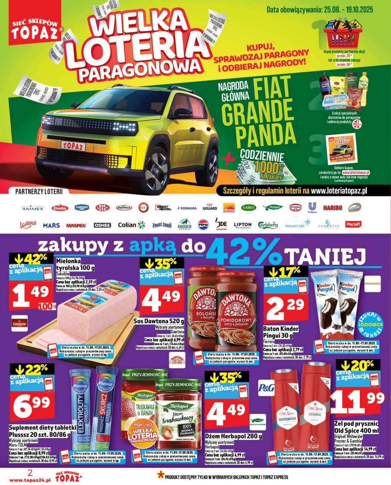 Gazetka Topaz 11.09.2025 - 17.09.2025
