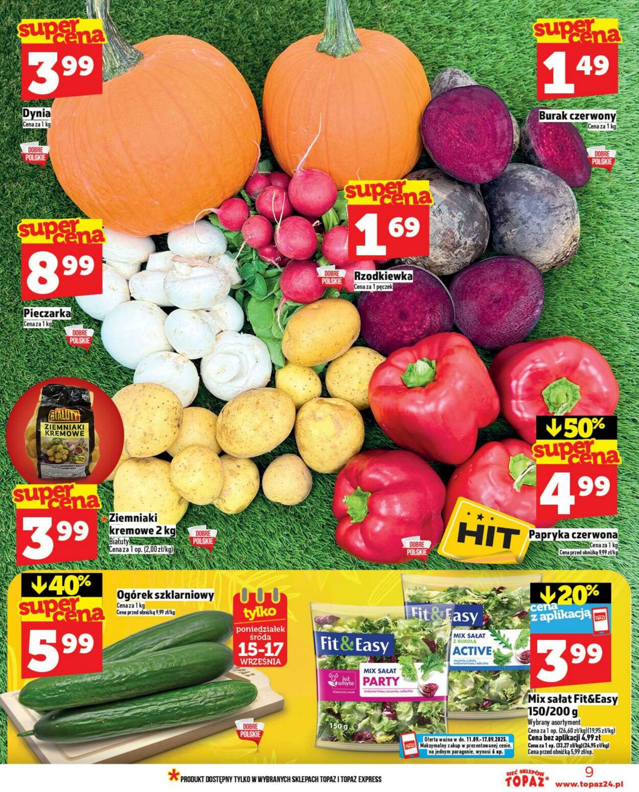 Gazetka Topaz 11.09.2025 - 17.09.2025