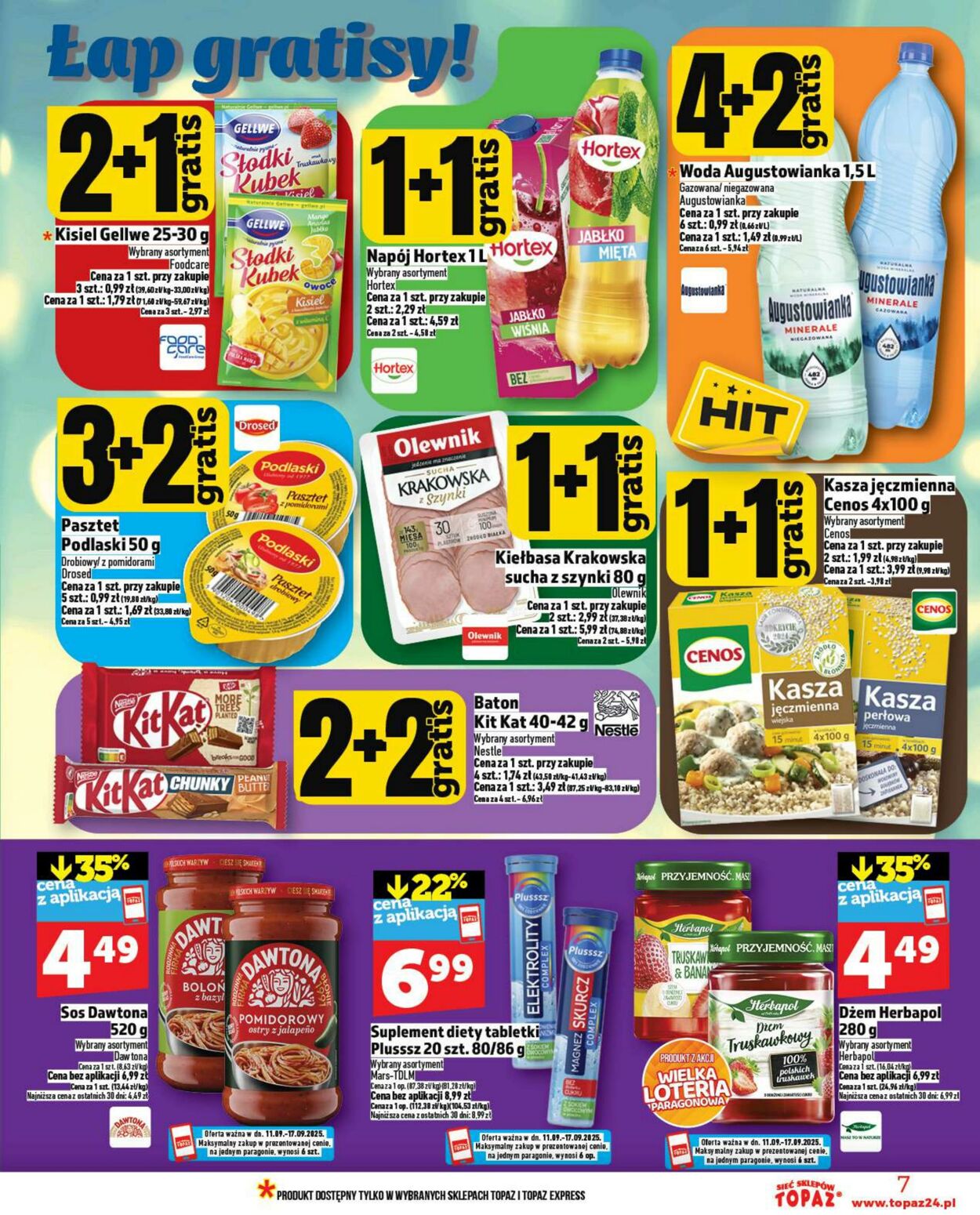 Gazetka Topaz 11.09.2025 - 17.09.2025