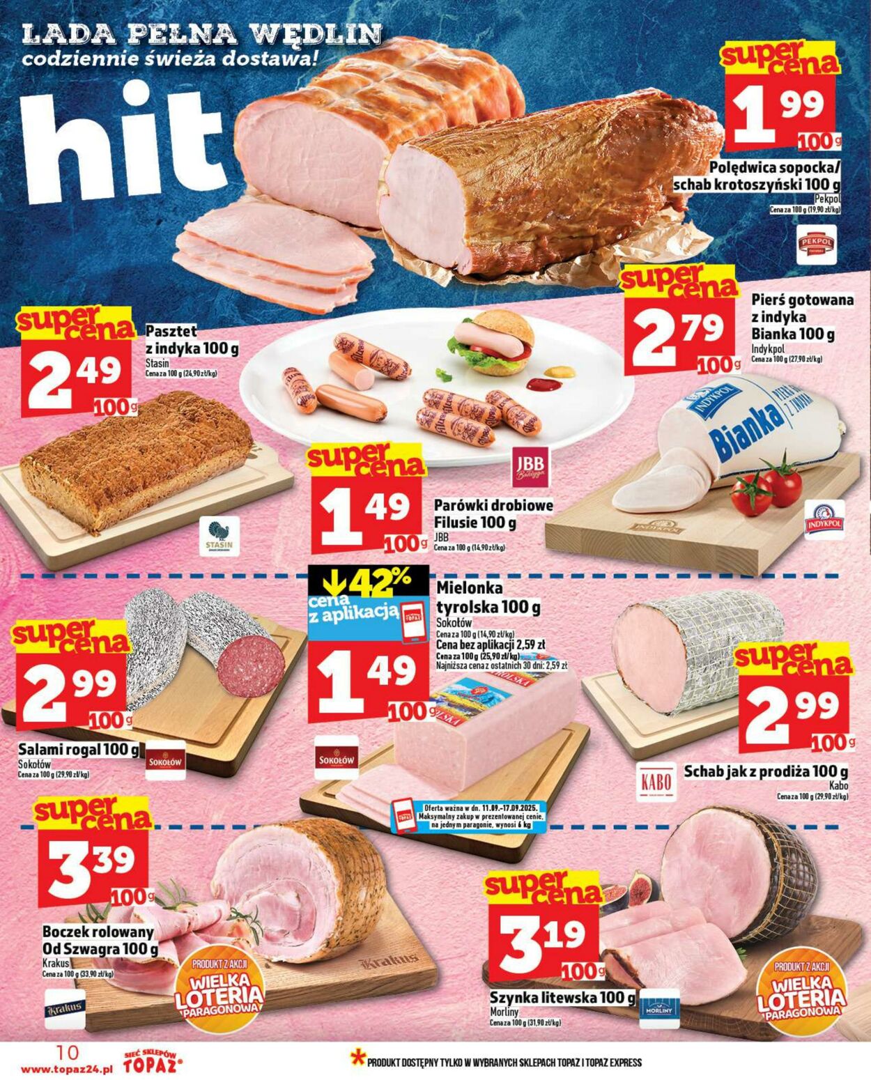 Gazetka Topaz 11.09.2025 - 17.09.2025