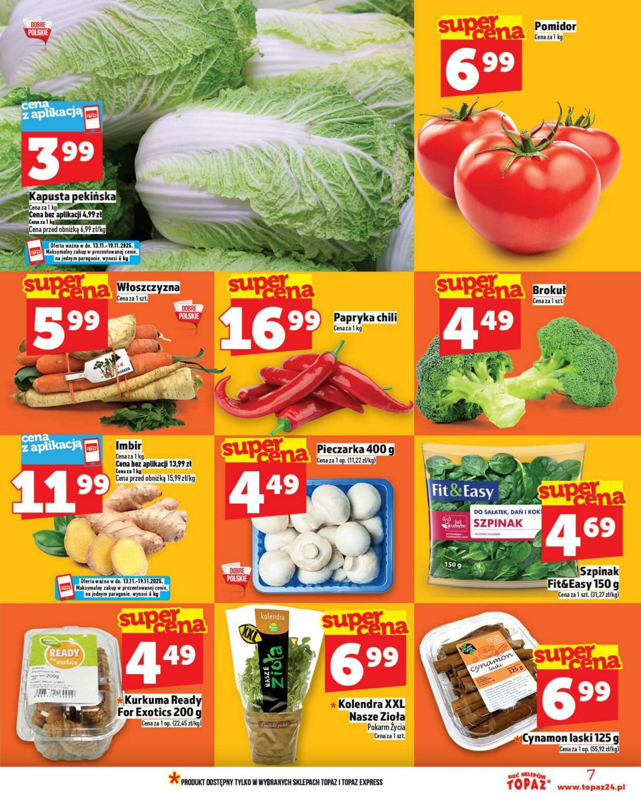 Gazetka Topaz 13.11.2025 - 19.11.2025