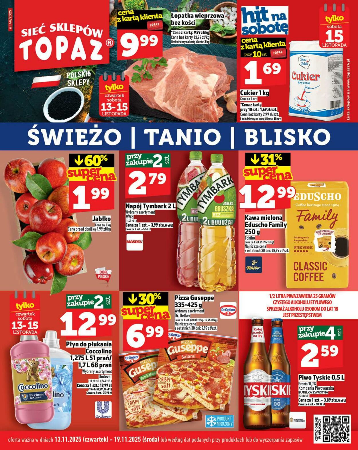 Gazetka Topaz 13.11.2025 - 19.11.2025