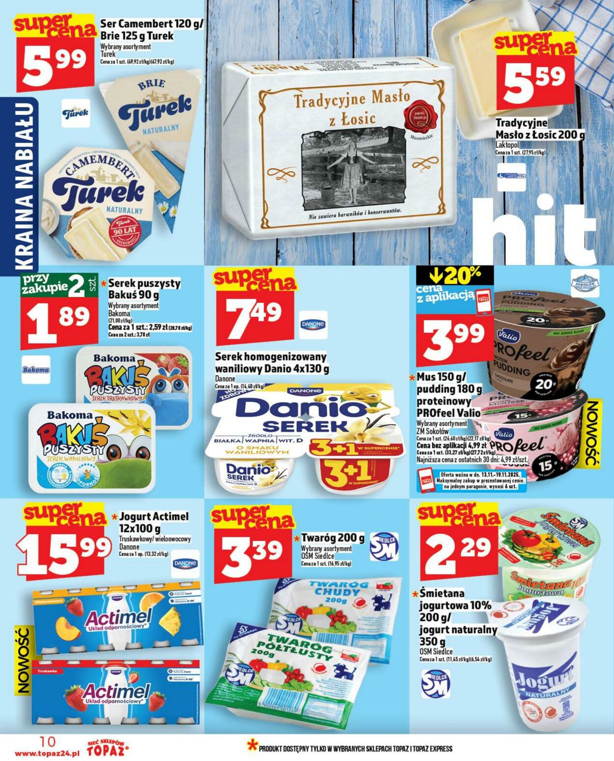Gazetka Topaz 13.11.2025 - 19.11.2025