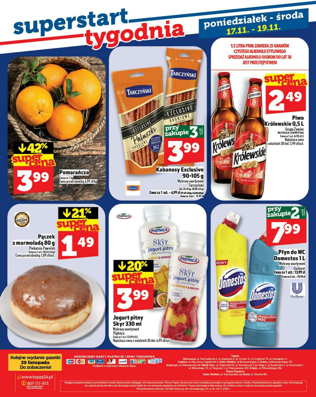 Gazetka Topaz 13.11.2025 - 19.11.2025