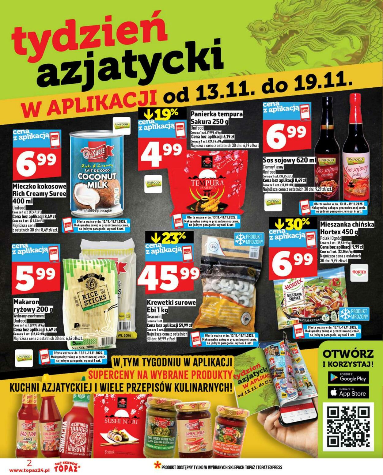Gazetka Topaz 13.11.2025 - 19.11.2025