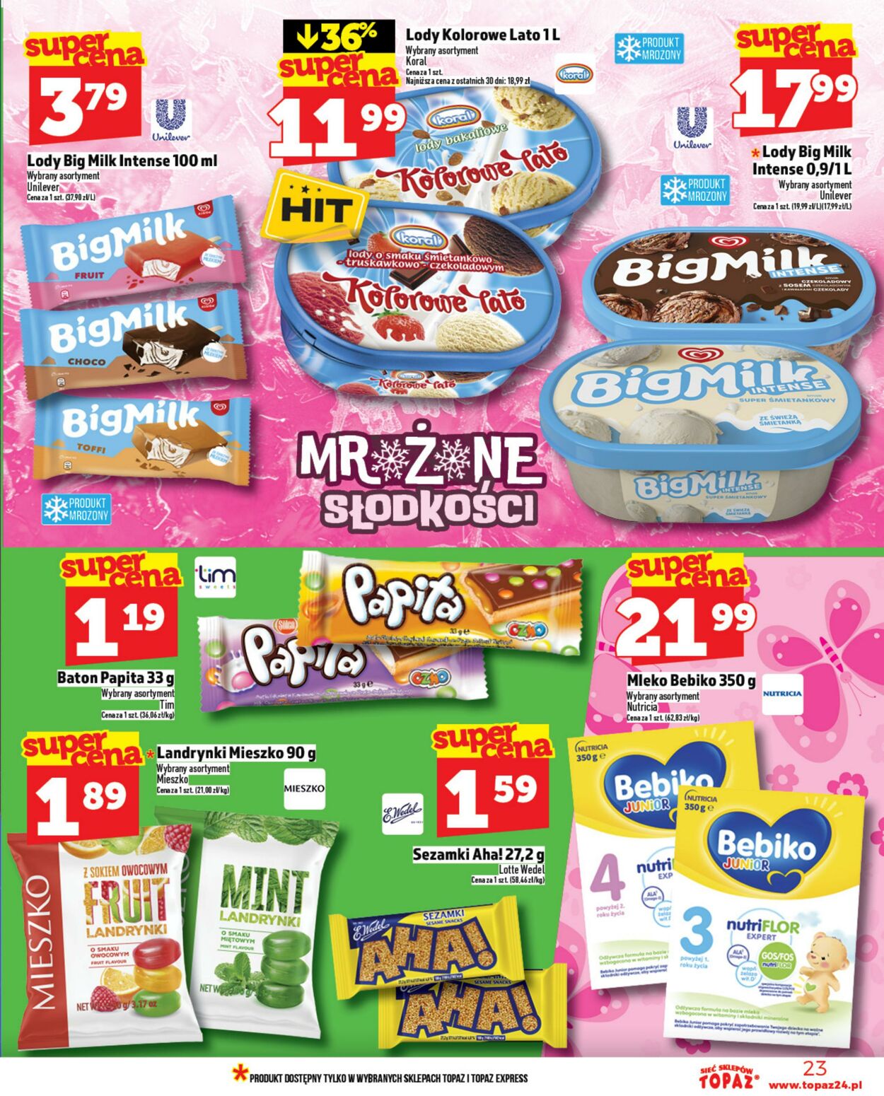 Gazetka Topaz 14.08.2025 - 20.08.2025