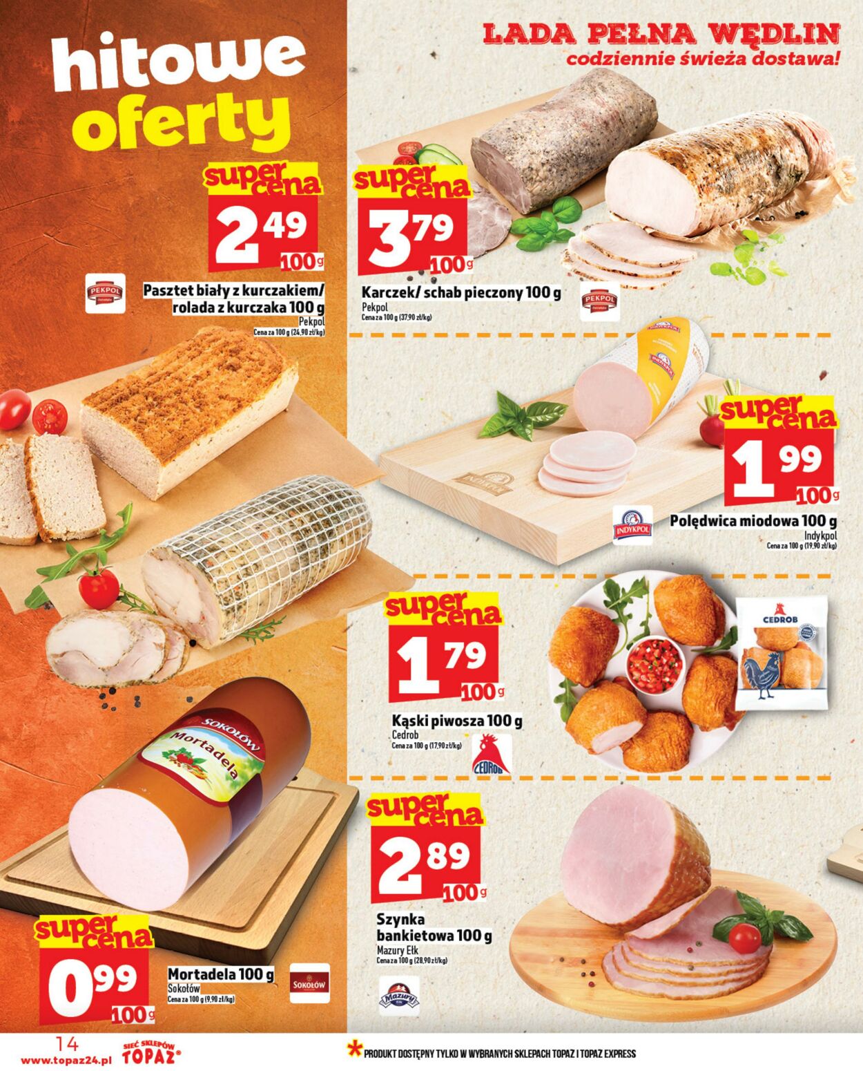Gazetka Topaz 14.08.2025 - 20.08.2025