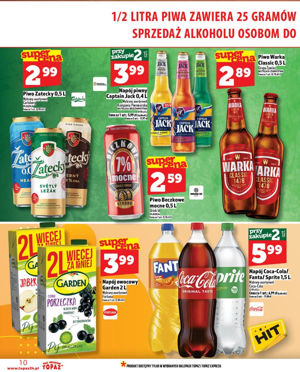 Gazetka Topaz 14.08.2025 - 20.08.2025