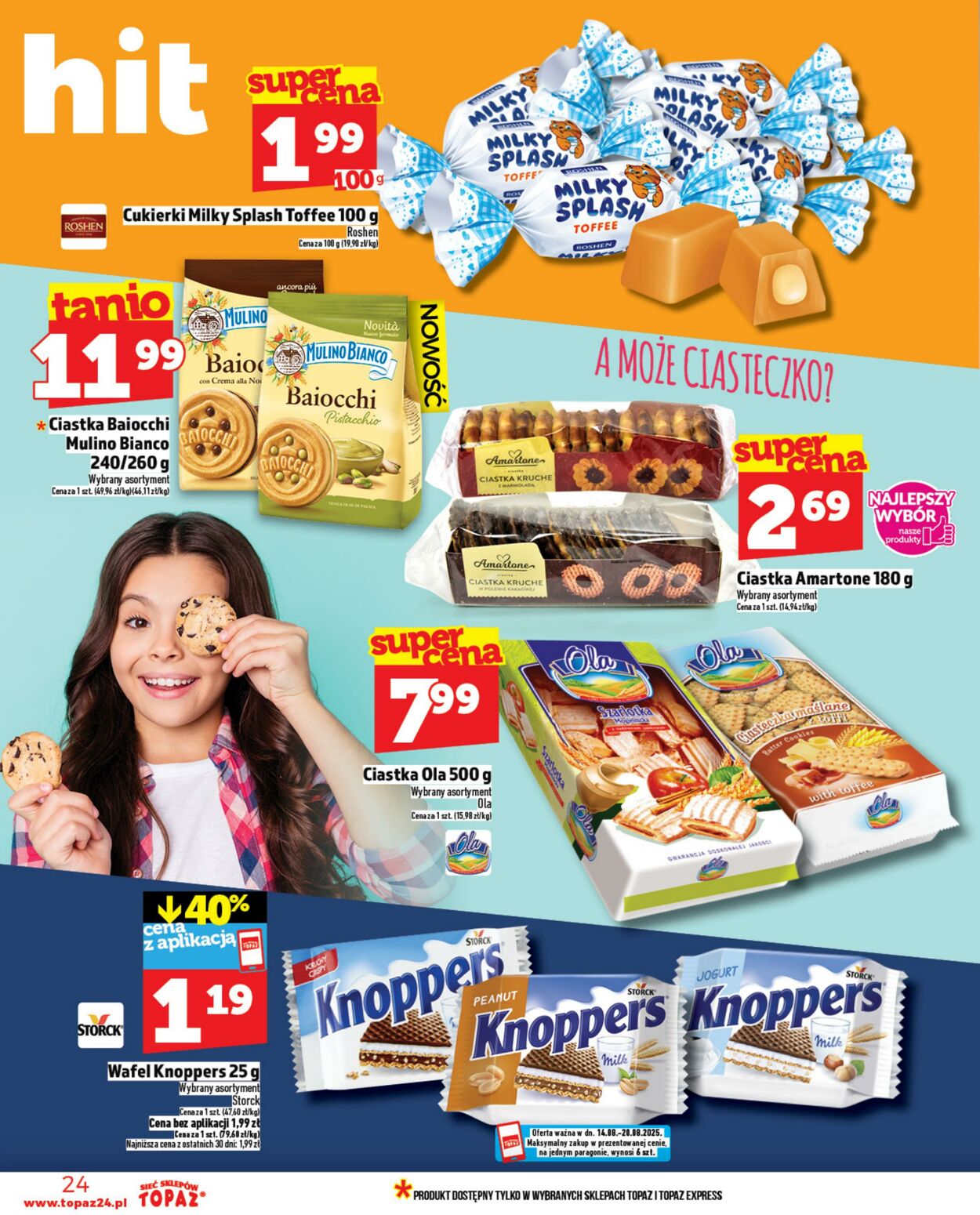 Gazetka Topaz 14.08.2025 - 20.08.2025