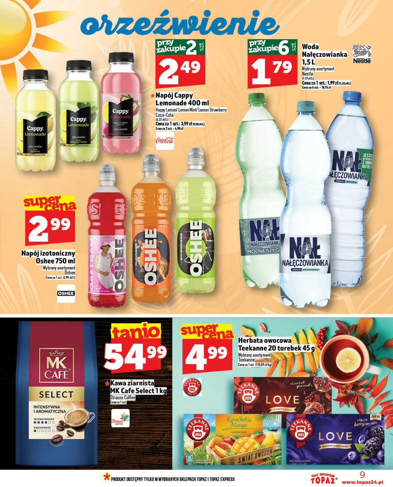 Gazetka Topaz 14.08.2025 - 20.08.2025