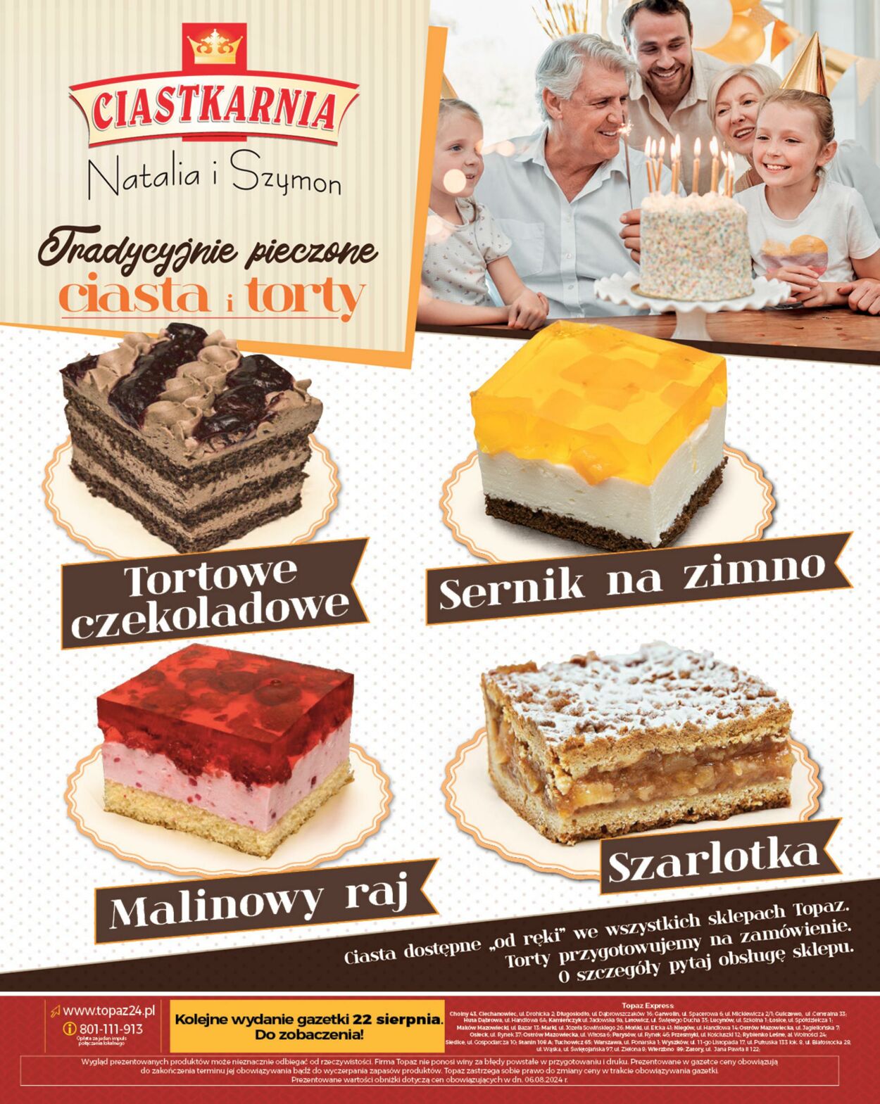 Gazetka Topaz 16.08.2024 - 21.08.2024