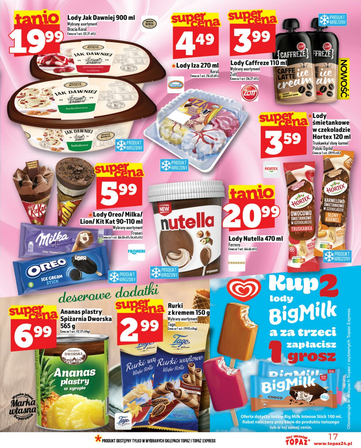 Gazetka Topaz 17.07.2025 - 23.07.2025