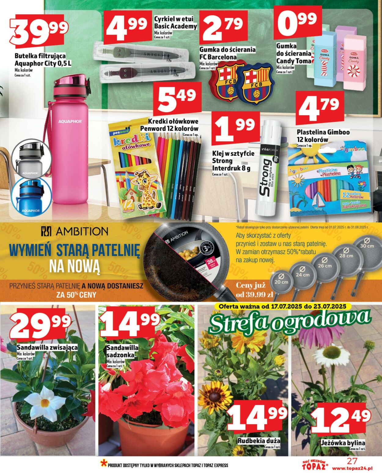 Gazetka Topaz 17.07.2025 - 23.07.2025