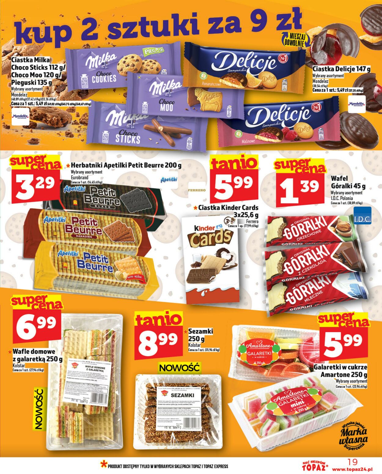 Gazetka Topaz 17.07.2025 - 23.07.2025