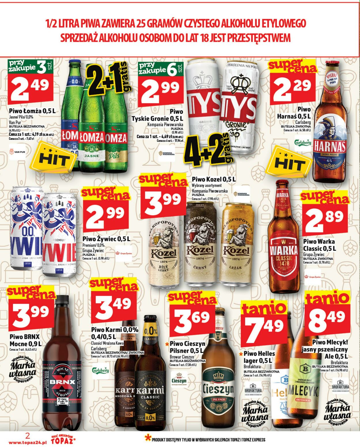 Gazetka Topaz 17.07.2025 - 23.07.2025