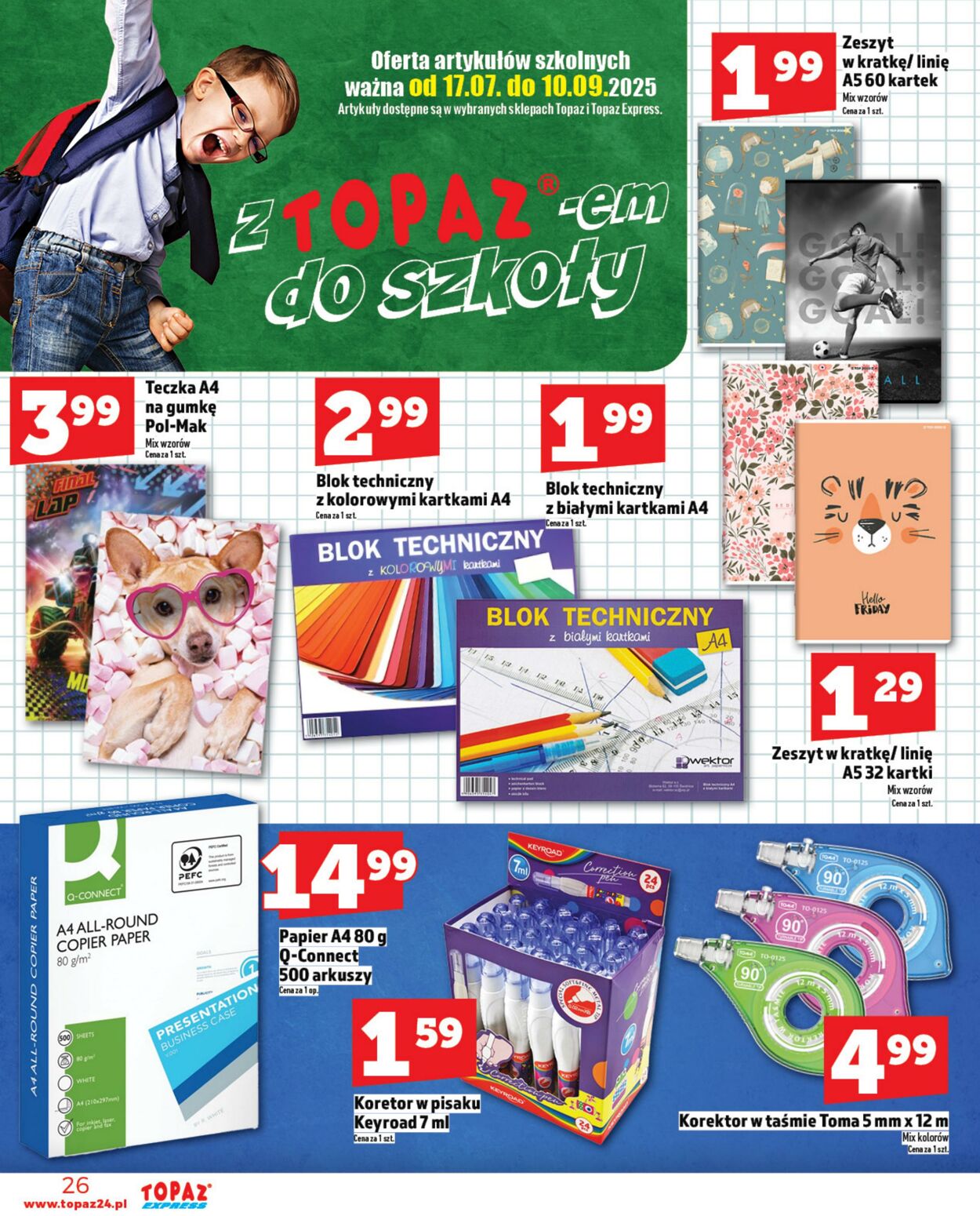 Gazetka Topaz 17.07.2025 - 23.07.2025