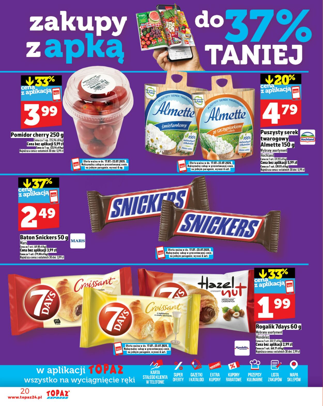 Gazetka Topaz 17.07.2025 - 23.07.2025