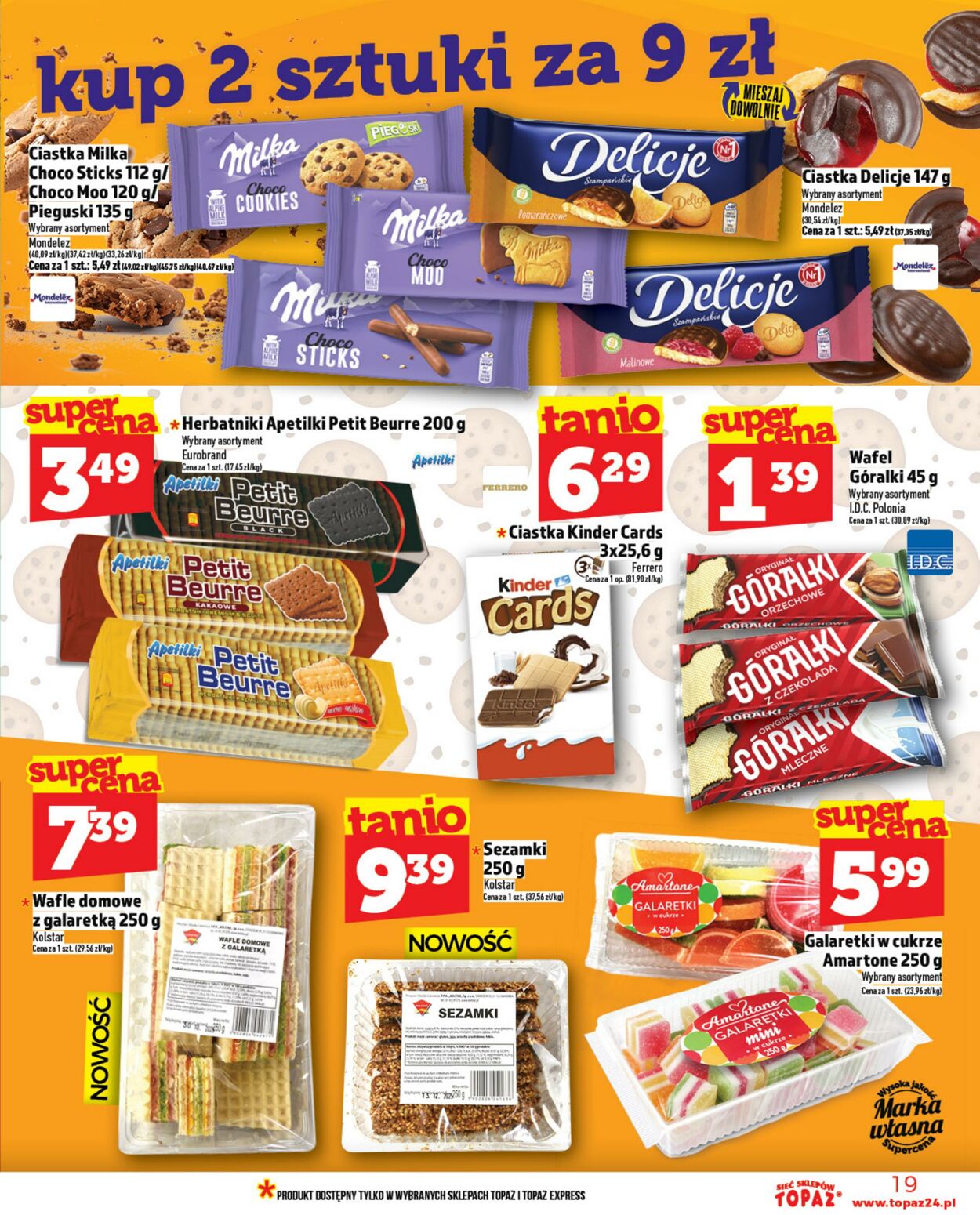 Gazetka Topaz 17.07.2025 - 23.07.2025