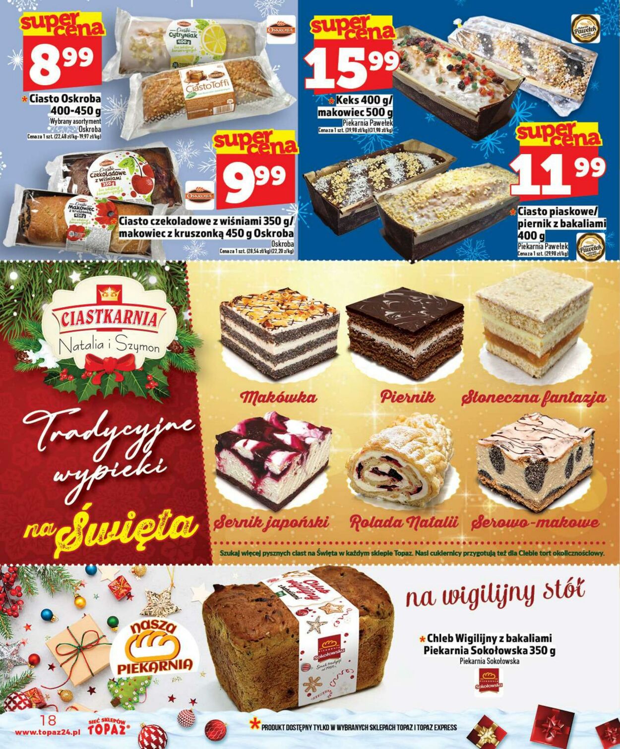 Gazetka Topaz 18.12.2025 - 23.12.2025