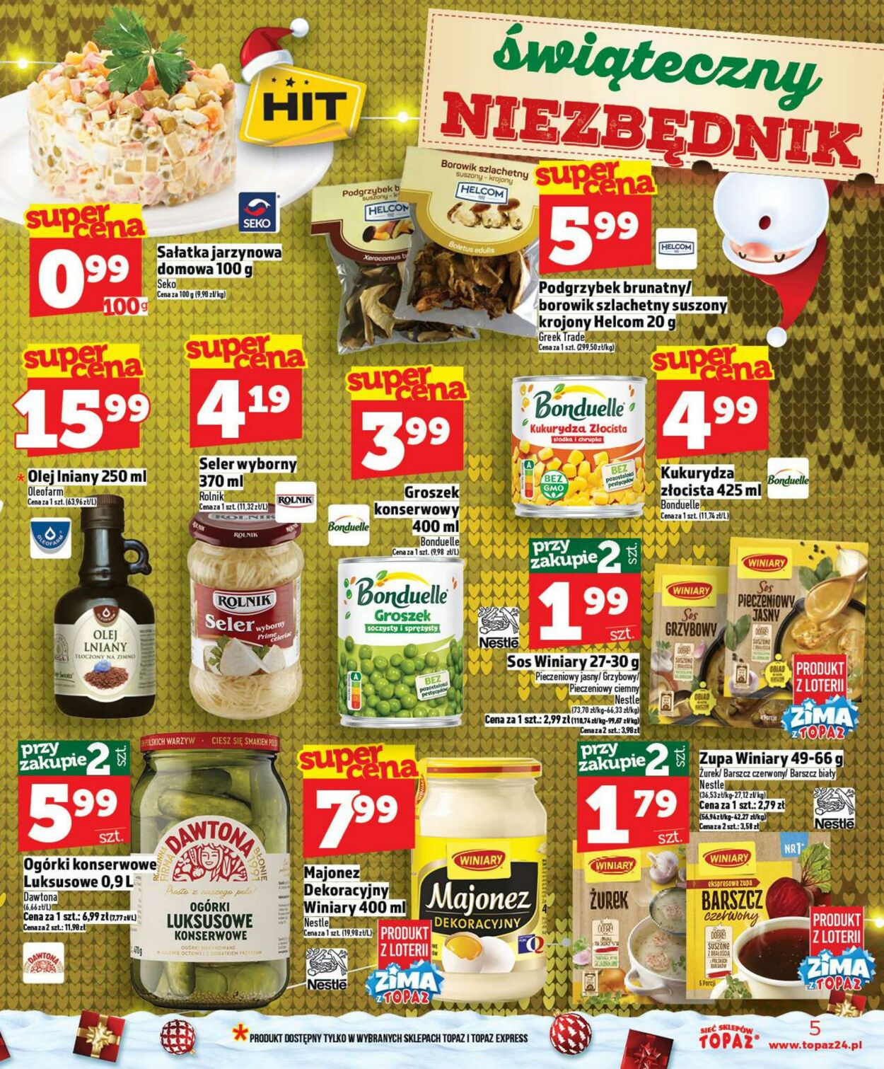 Gazetka Topaz 18.12.2025 - 23.12.2025