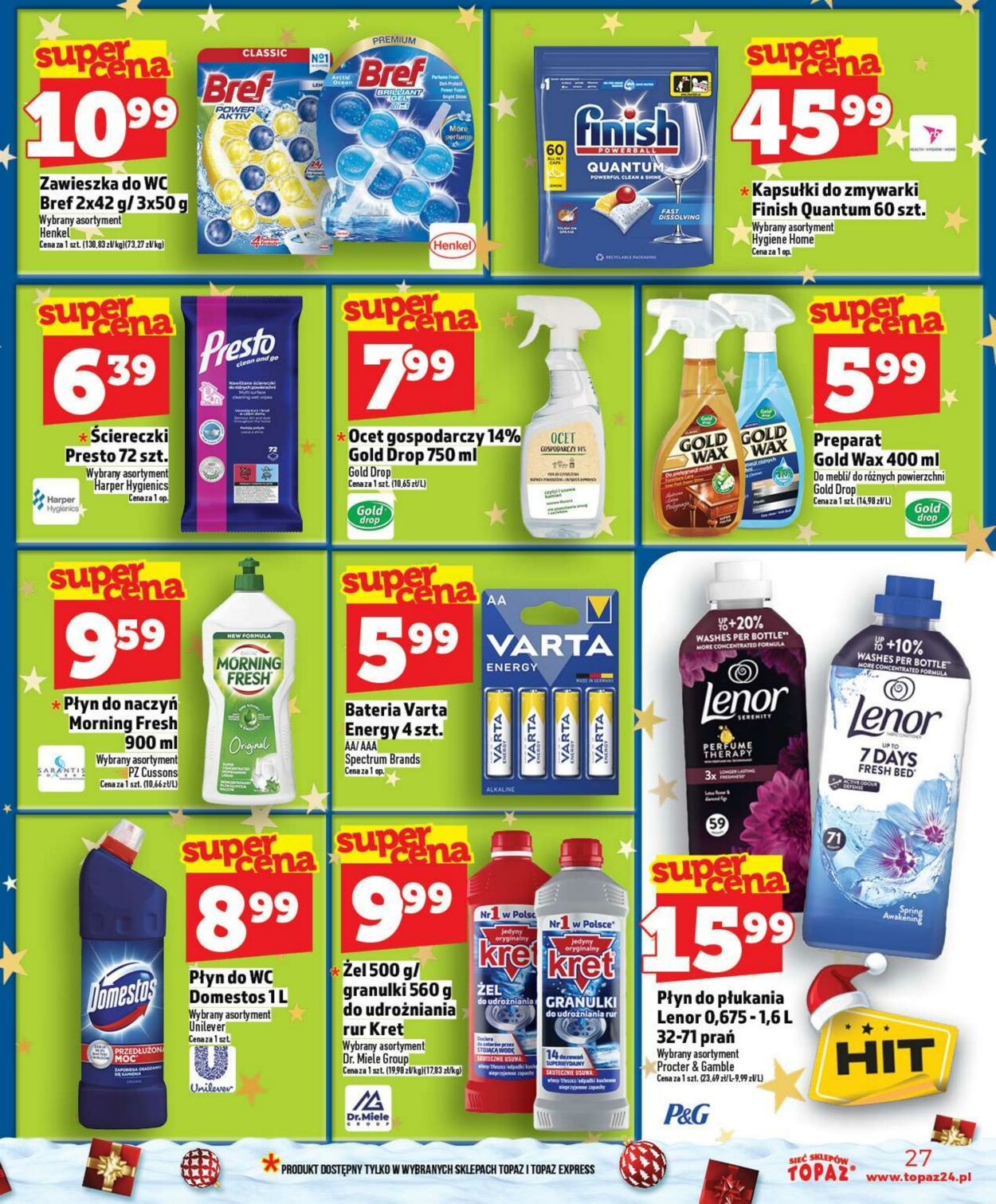 Gazetka Topaz 18.12.2025 - 23.12.2025
