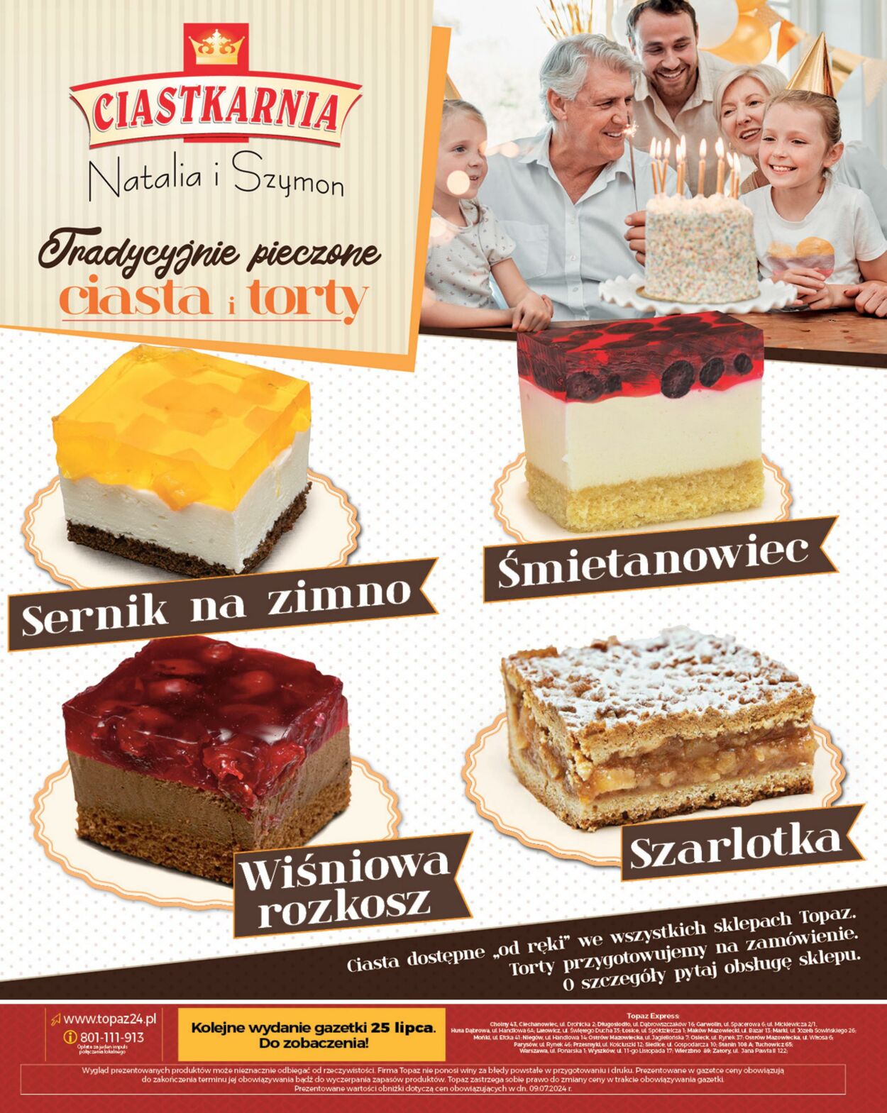 Gazetka Topaz 18.07.2024 - 24.07.2024