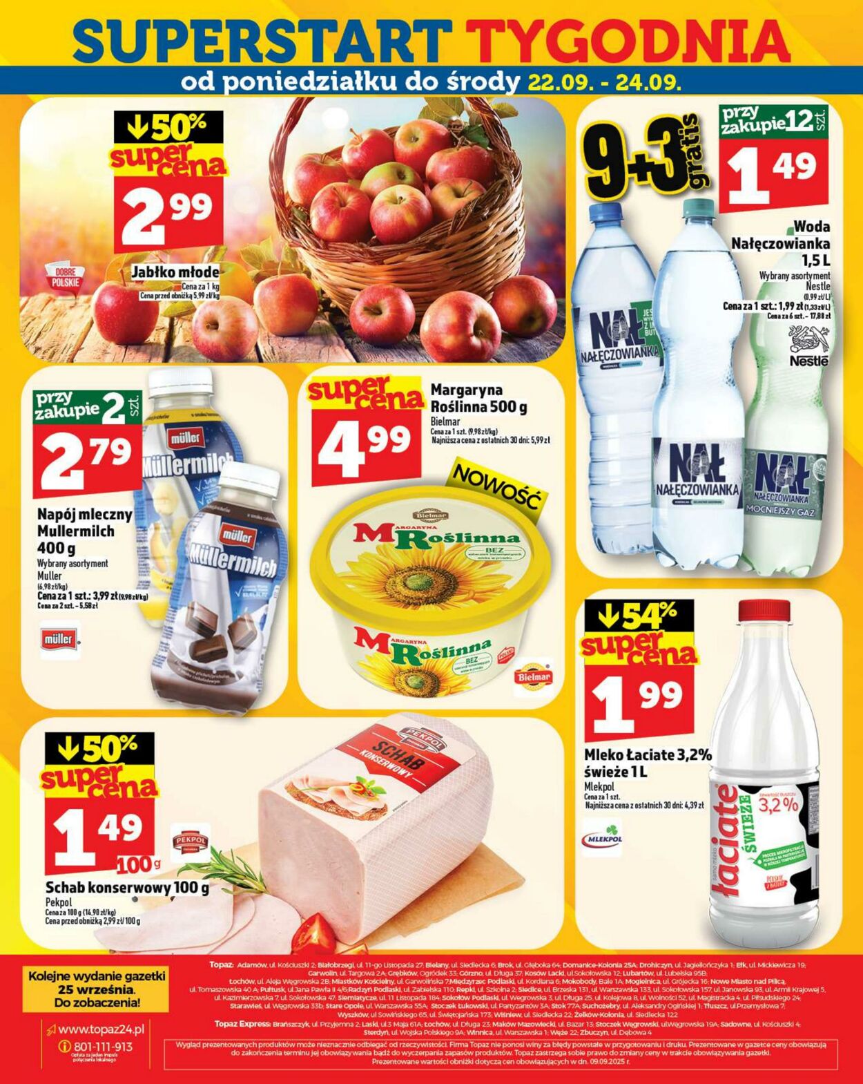 Gazetka Topaz 18.09.2025 - 24.09.2025