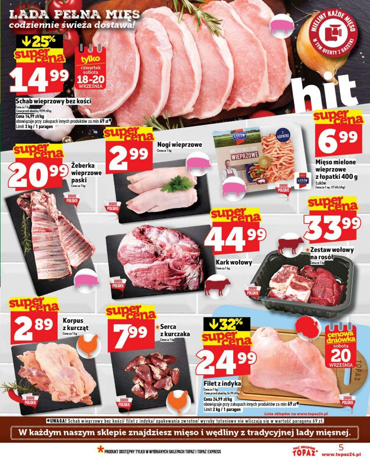 Gazetka Topaz 18.09.2025 - 24.09.2025