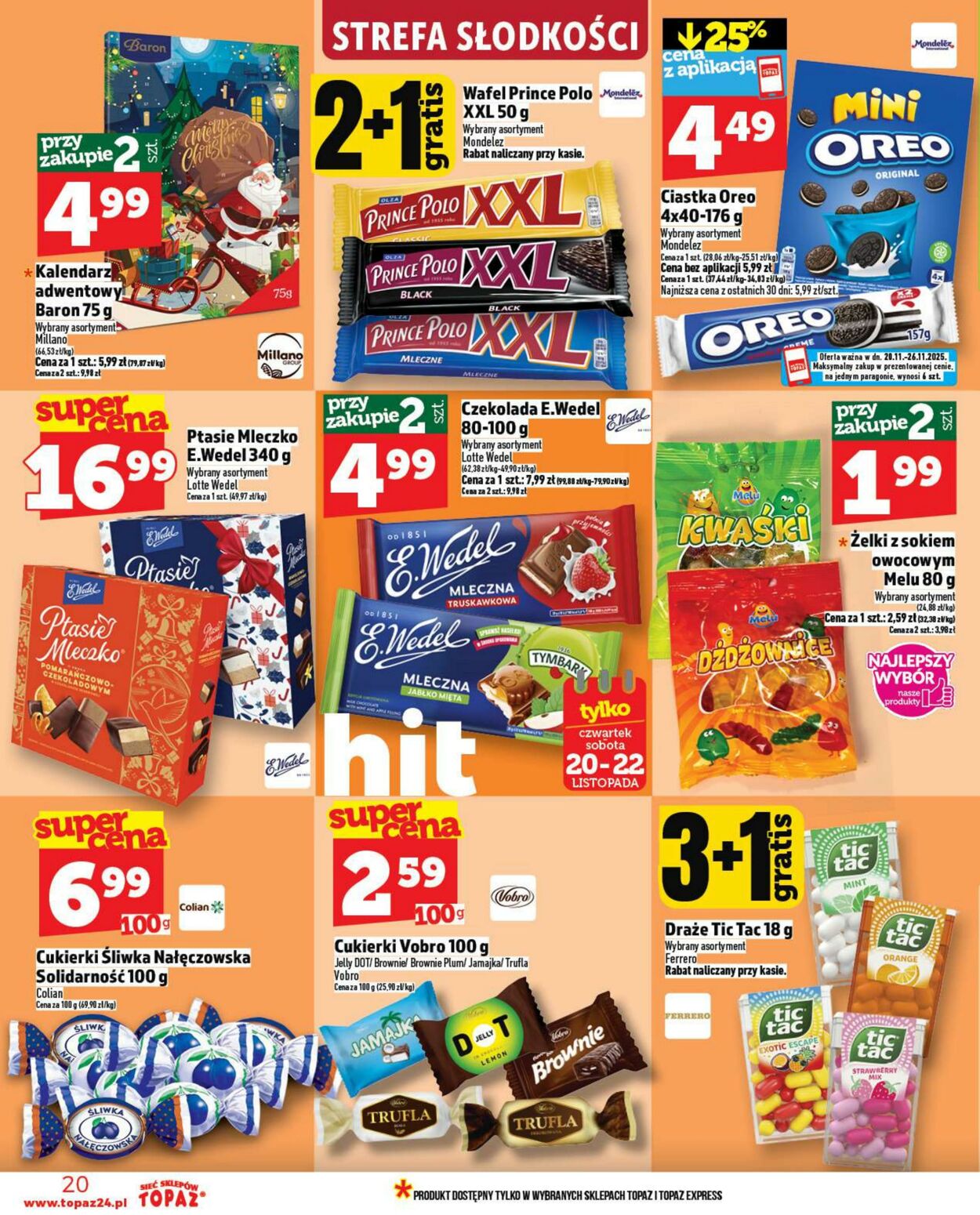 Gazetka Topaz 20.11.2025 - 26.11.2025