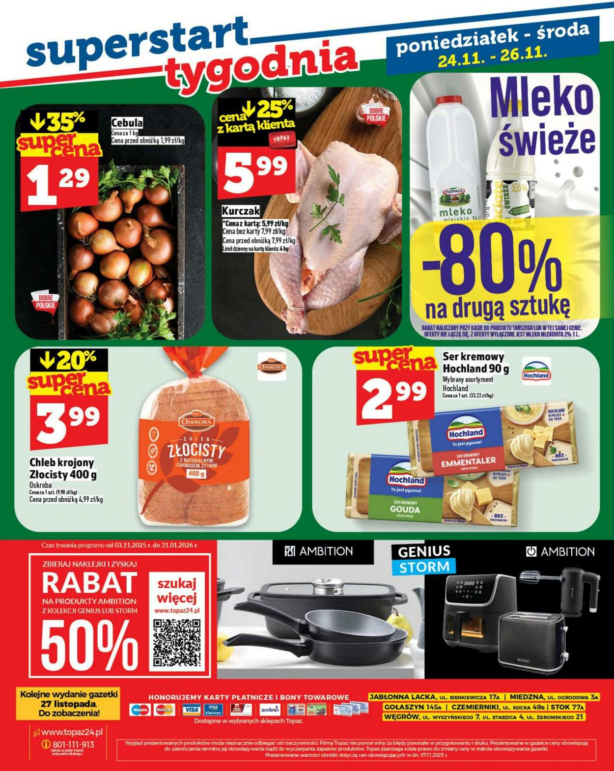 Gazetka Topaz 20.11.2025 - 26.11.2025