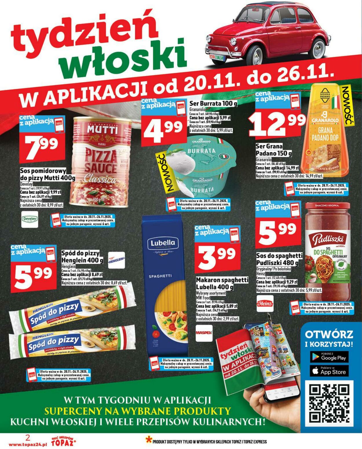 Gazetka Topaz 20.11.2025 - 26.11.2025