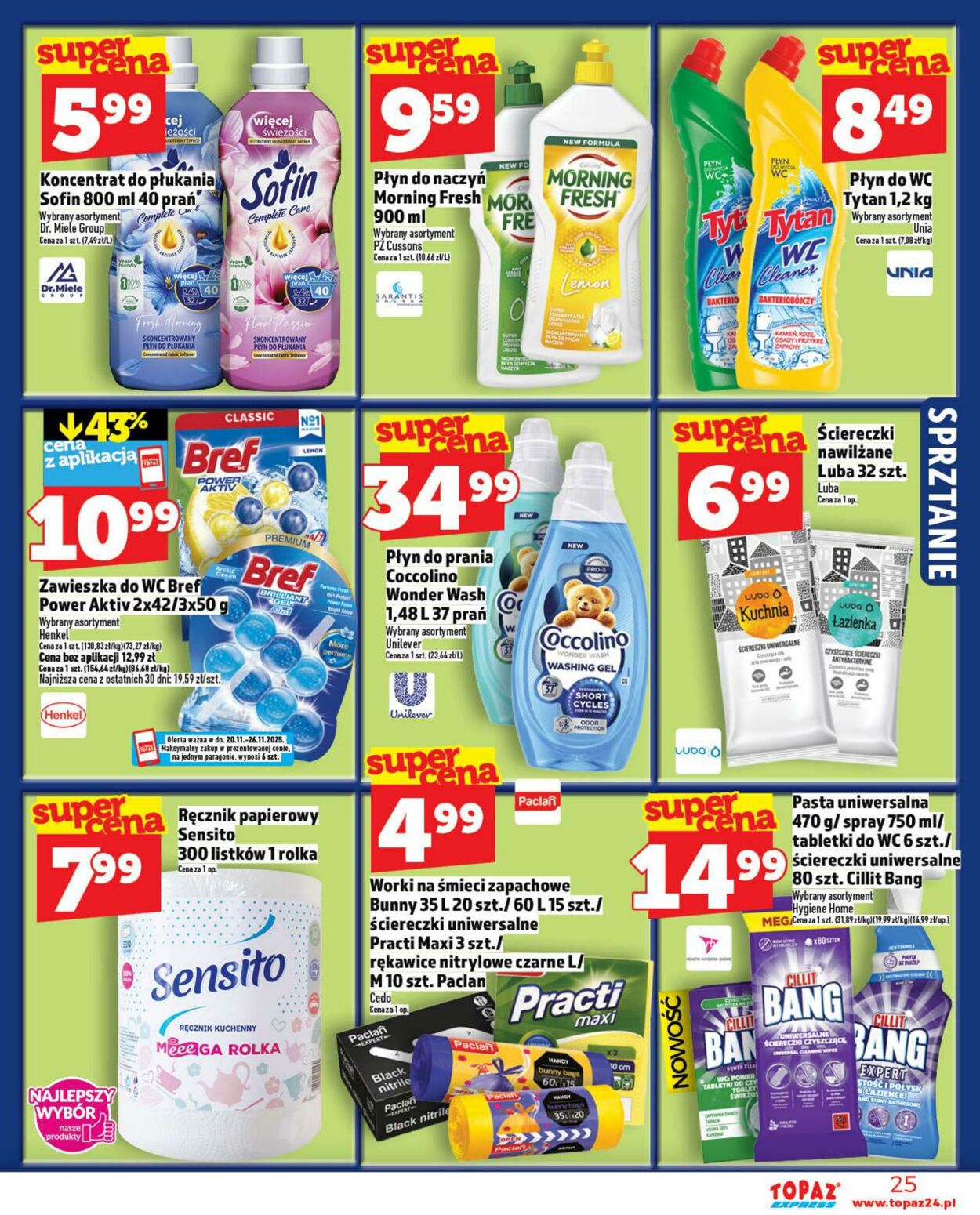 Gazetka Topaz 20.11.2025 - 26.11.2025