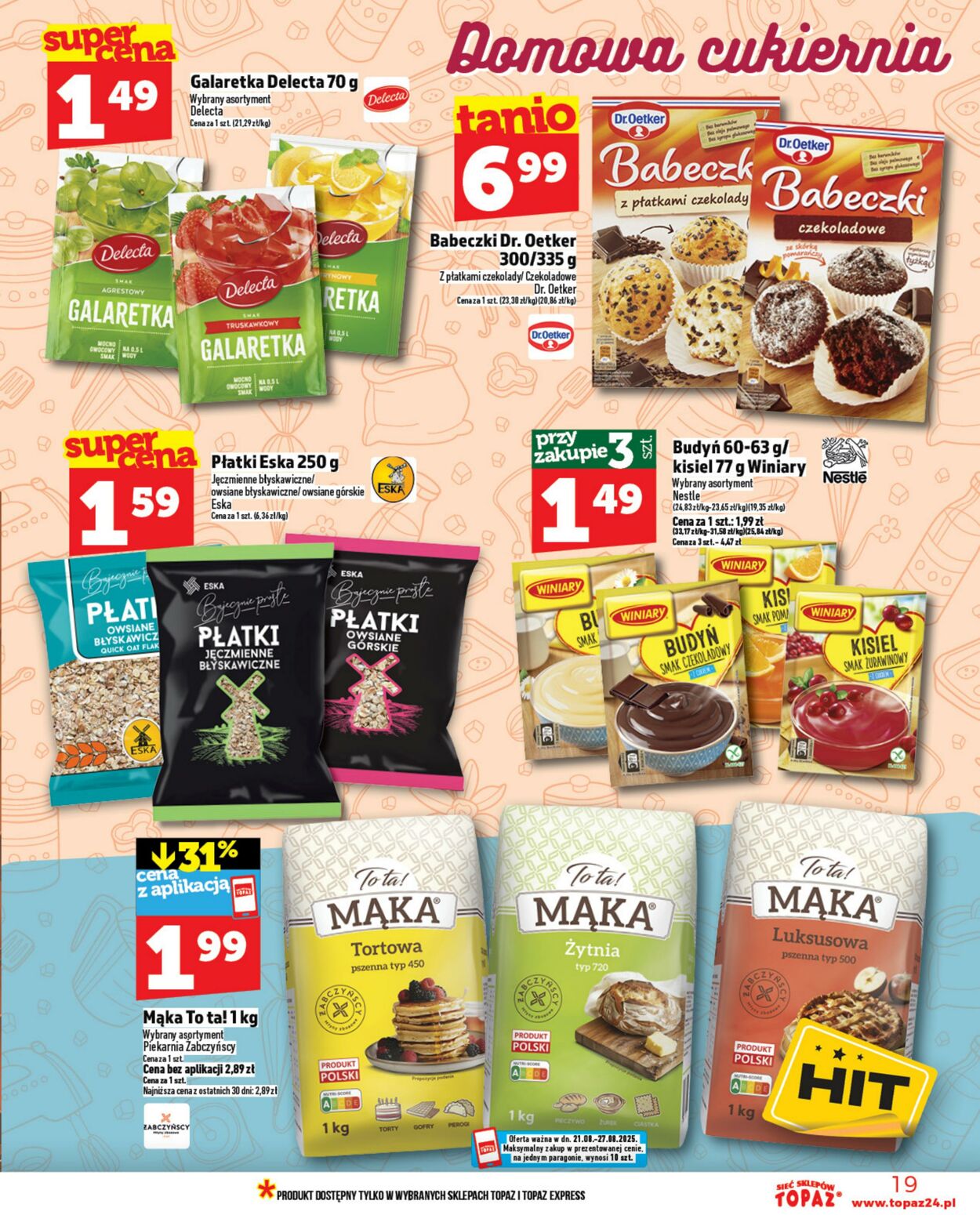 Gazetka Topaz 21.08.2025 - 27.08.2025