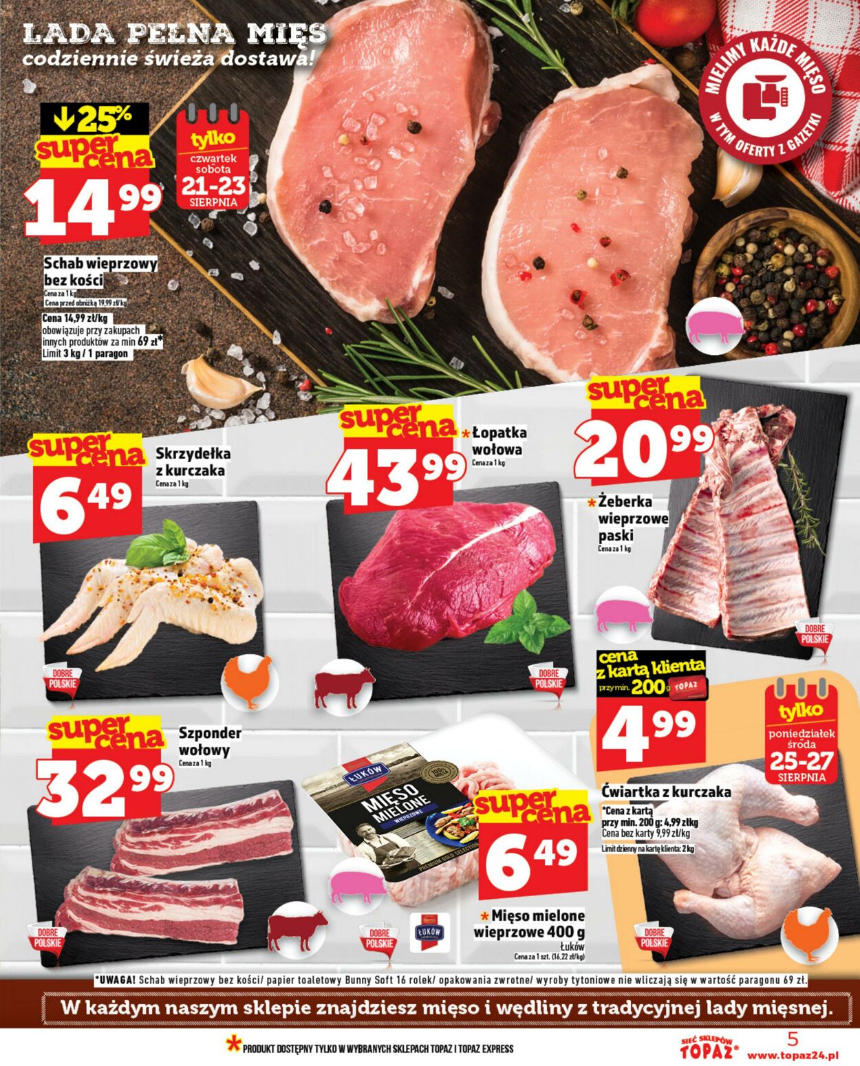Gazetka Topaz 21.08.2025 - 27.08.2025
