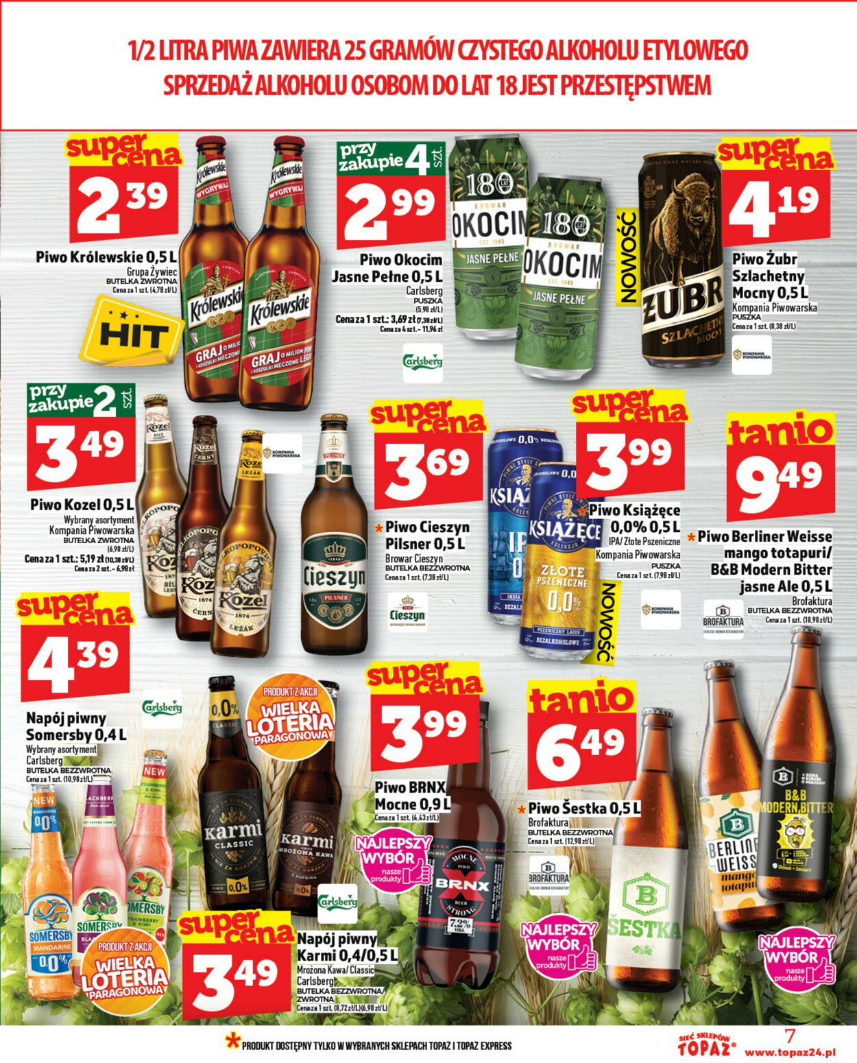 Gazetka Topaz 21.08.2025 - 27.08.2025