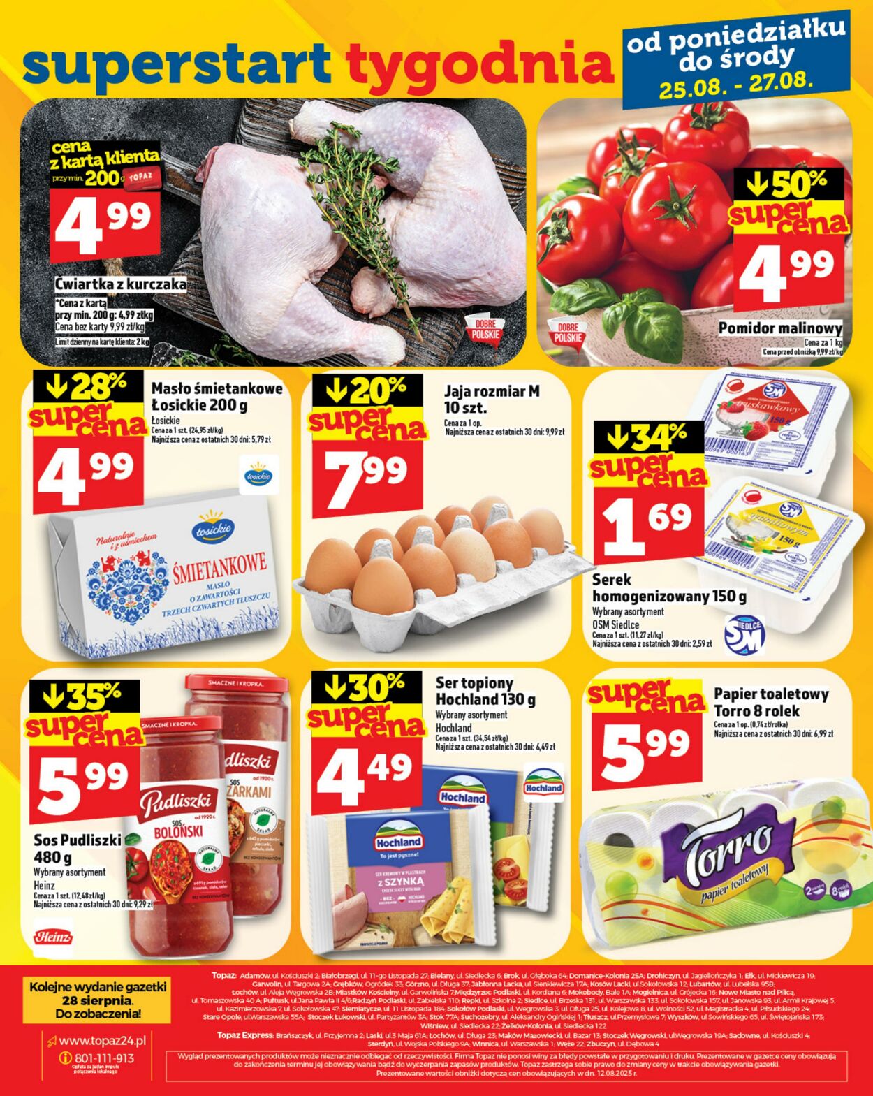 Gazetka Topaz 21.08.2025 - 27.08.2025