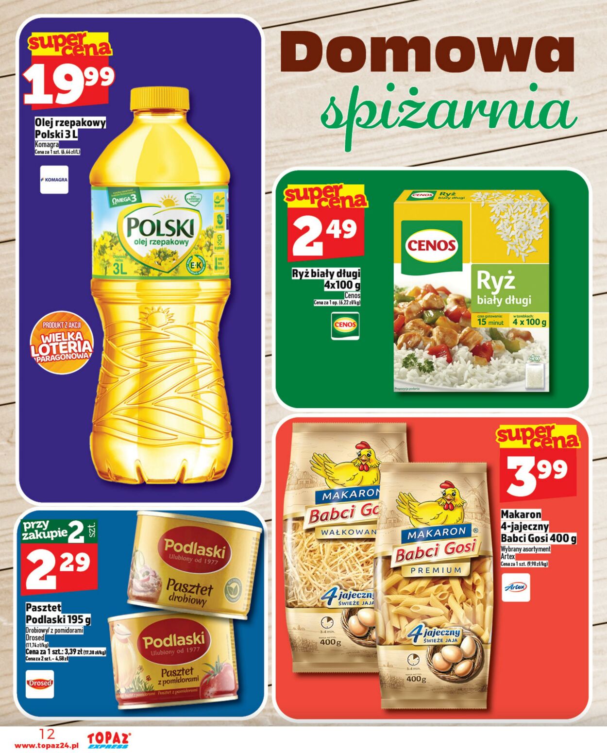 Gazetka Topaz 21.08.2025 - 27.08.2025