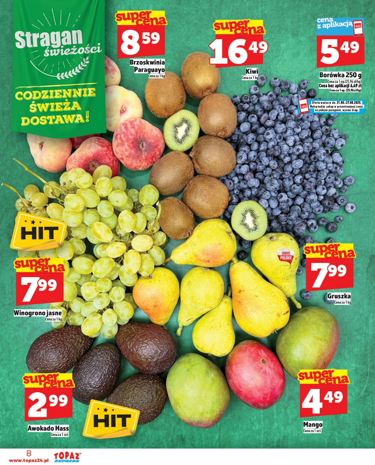 Gazetka Topaz 21.08.2025 - 27.08.2025