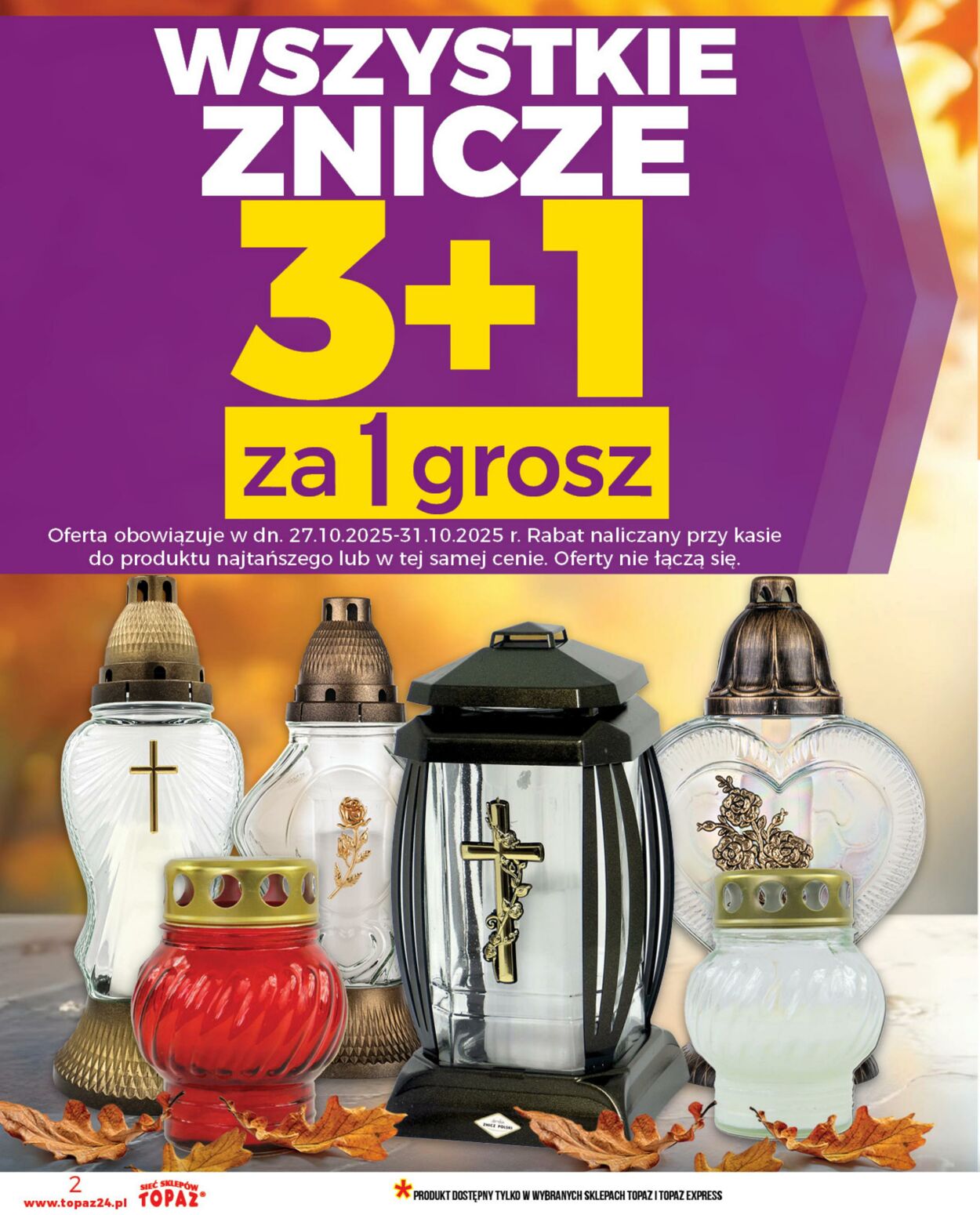 Gazetka Topaz 23.10.2025 - 29.10.2025