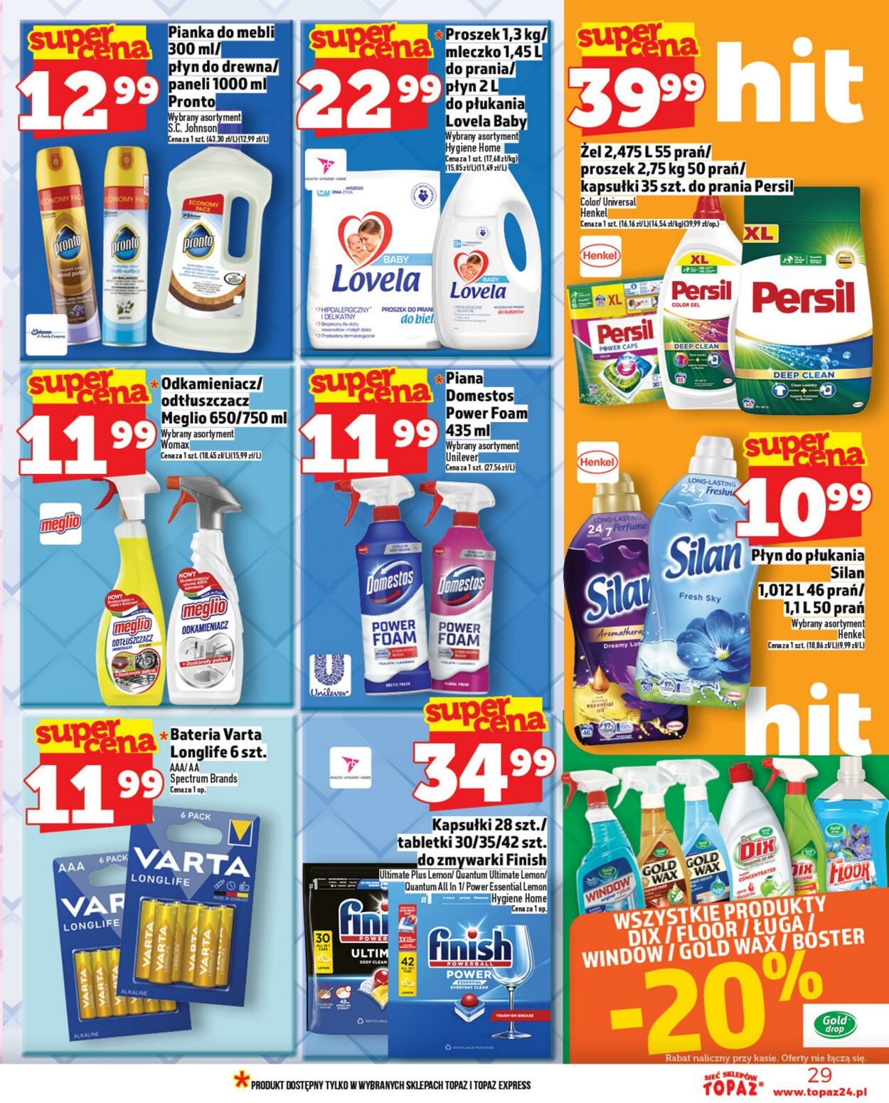 Gazetka Topaz 23.10.2025 - 29.10.2025