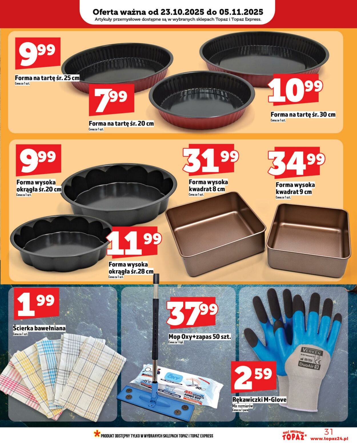 Gazetka Topaz 23.10.2025 - 29.10.2025