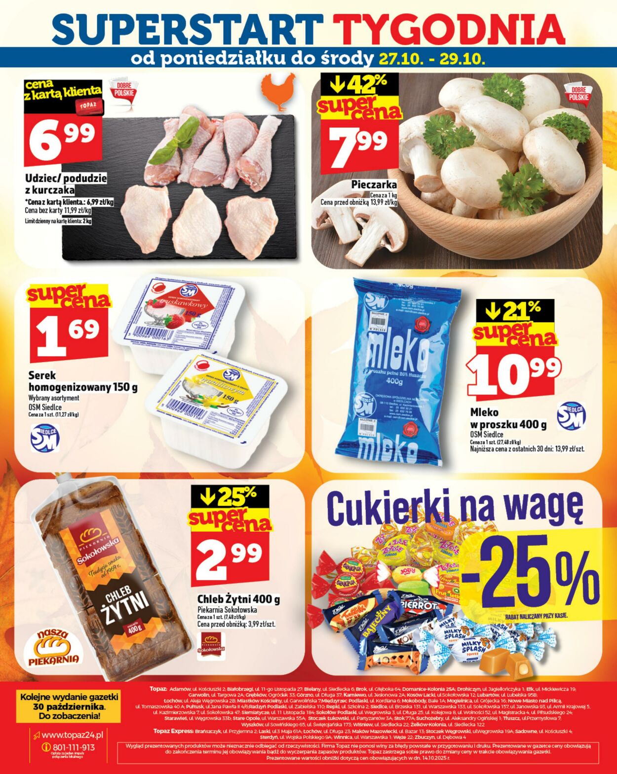 Gazetka Topaz 23.10.2025 - 29.10.2025